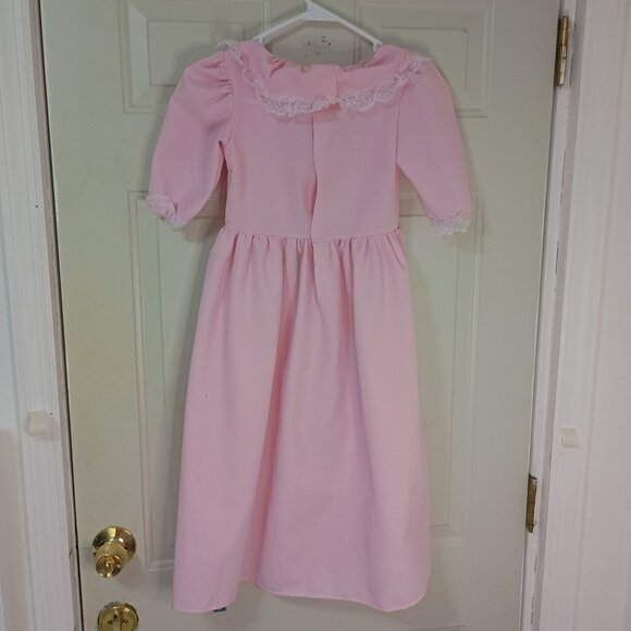 Le Panache Blanc Pink Lace Vintage Dress Costume for Girls Size 5 - Picture 7 of 10